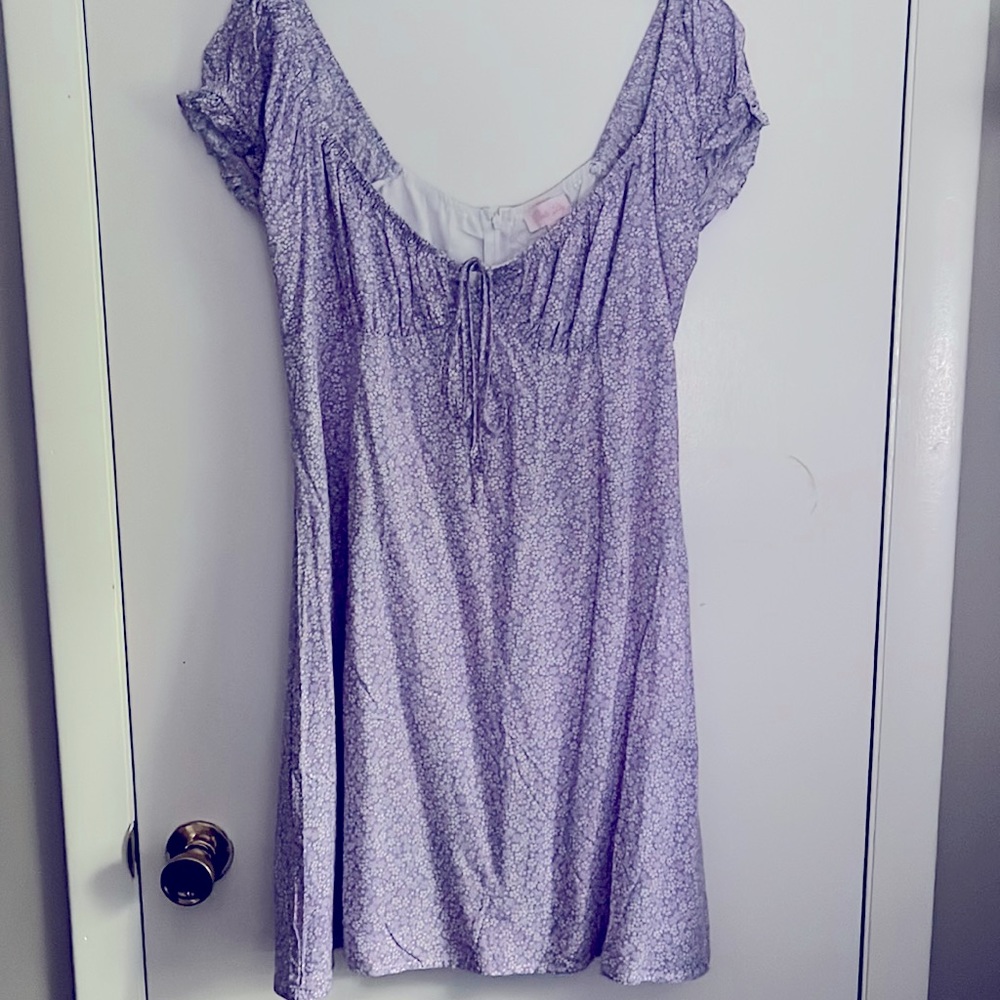 Daisies purple floral dress.  Size 2XL.  Brand is Pink Lily